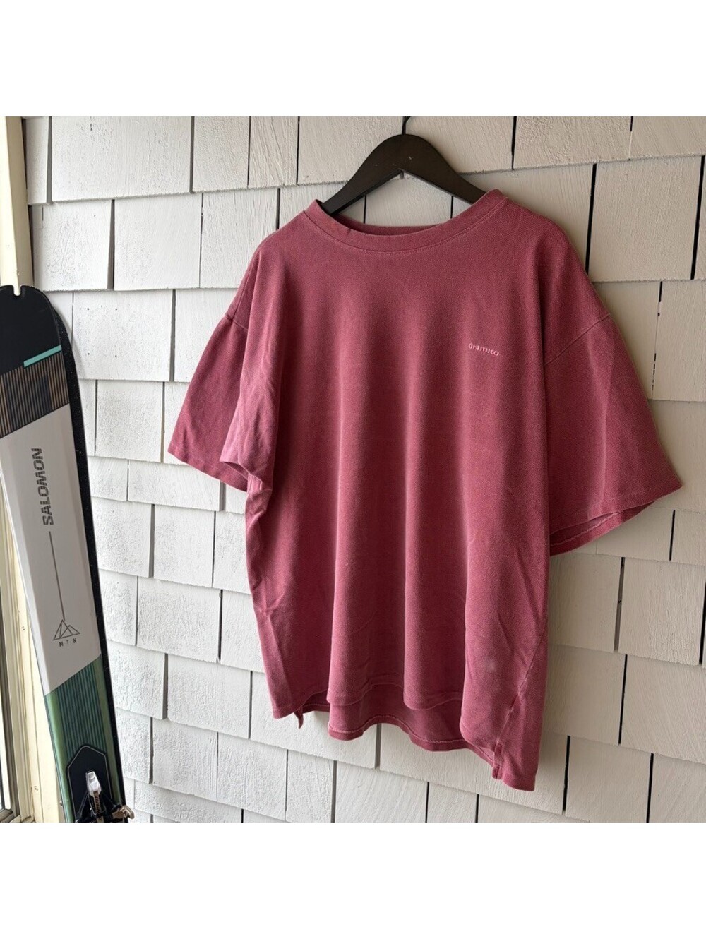 Vintage Gramicci Tee Mens Large Red Oversized Boxy Gorpcore Streetwear